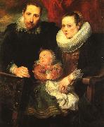 Anthony Van Dyck Family Portrait_5 France oil painting reproduction